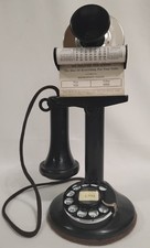 Antique telephone Western Electric 51AL candlestick #2 dial Scroll attachment picture