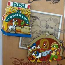 2026 WDW Gran Fiesta Tour Set THREE CABALLEROS - EPCOT-Daring Detectives Series picture