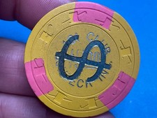 $5——101 CLUB BONBECK INC-——LAS VEGAS NEVADA CASINO  CHIP—————-—Z-5075 picture