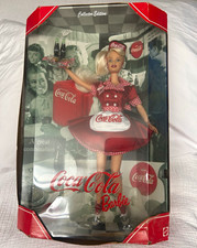 Coca-Cola Barbie Collector Edition Advertising Doll 2000 Red & White picture