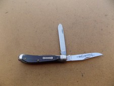 Vintage Schrade Heritage 2941 Green Bone Trapper Knife 1983 picture