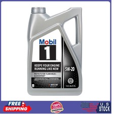 Mobil 1 Advanced Full Synthetic Motor Oil 5W-20, 5 Quart picture