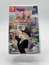 Nintendo Switch Monopoly Video Game w/ Case No Insert Used picture