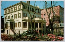 Savannah Georgia GA Juliette Gordon Low Birthplace Girl Scouts Postcard c1950s picture
