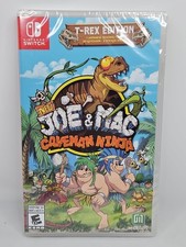 New Joe and Mac: Caveman Edition - T-Rex Edition  Nintendo Switch Factory Sealed picture