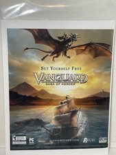 Vanguard Saga Of Heroes video game print ad wall art picture