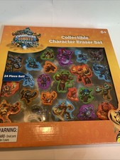 Skylanders Giants Collectible Character Eraser Set with 24 pieces New from 2012 picture