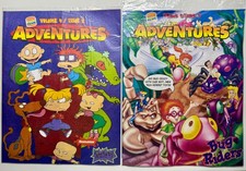 Vintage 90s Burger King Kids Club Adventures Rugrats Bug Riders Vol 9 #2,3 picture