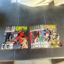 Conan the Barbarian Marvel Comics Issues 200-203, 206-211 VF Bagged/ Boarded picture