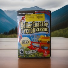 NEW Roller Coaster Tycoon Classic PC/MAC. Includes Editor & Expansions. SEALED picture