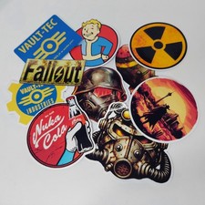 10 FALLOUT Waterproof Vinyl Stickers (Size 2 Inches Plus ) picture