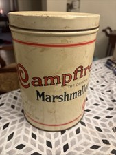Vintage Campfire Marshmallow Tin picture