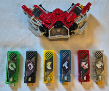Kamen Rider W Double DX Driver 6 Pc Gaia Memory Bandai-US Seller Luna Trigger picture