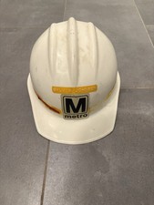 Rare Vintage 1970’s Washington DC Metro WMATA Employee Helmet picture