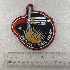 Project Hail Mary embroidered mission patch picture