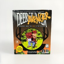 Deer Hunter Parody 1998 Deer Avenger BIG Box PC Brand New Sealed picture