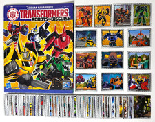 ALBUM TRANSFORMERS Robots In Disguise + Full Set 212/212 Peru Navarrete 2016 OP picture