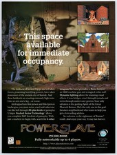 Powerslave Exhumed - PC Game - Vintage Original Print Ad/Poster Promo Art 1997 picture