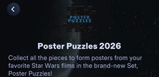 TOPPS STAR WARS CARD TRADER EP IV NEW HOPE POSTER PUZZLES SR/R/UC (WB INCLUDED picture