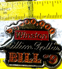 1985 Bill Elliott #9 Winston Million Dollar Bonus NASCAR Enamel Tack Pin picture