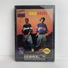Kris Kross: Make My Video (Sega CD, 1992) Brand New Holes In Seal picture