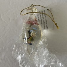 Disney Dew Drop Jiminy Cricket 2004 Hard Plastic Christmas Ornament New picture