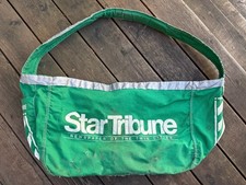 VINTAGE Minneapolis Star Tribune Newspaper CARRIER/PAPERBOY Delivery Bag picture