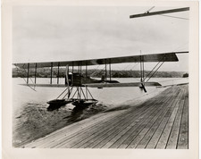 Boeing B&W 1916 Official Press Photo, First Aircraft Boeing Built 8x10 picture