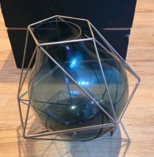 Atelier Swarovski Framework Blue Glass Vase Small w/ Original Box $860 MSRP picture