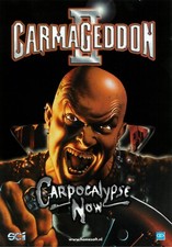 1998 CarmaGeddon II (PC) A4 Vintage Print Ad/Poster, 100% Official Art picture