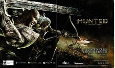 2011 Hunted The Demon's Forge Video Game 2-page Vintage Print Ad picture