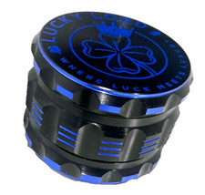 Lucky Lord Spice Herb Tobacco Grinder 2.5 Inch 4 Piece Crusher Aluminum Grinder picture
