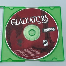 The Gladiators of Rome PC CD ROM Strategy Game 2002 ACTIVISION Tested Disc Only picture