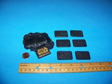 Star Wars Action Fleet Display Stand 1995 & (6) Figure Stands 1988      picture