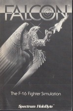 Spectrum HoloByte Falcon F-16 Fighter Simulation Flight Manual 1987 picture