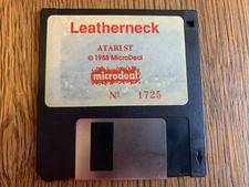 LEATHERNECK GAME ATARI ST COMPUTER 3.5