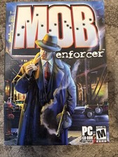 Mob Enforcer PC Game Big Box Complete CD Case & Inserts ValuSoft Mature 17+ New picture