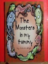 1999 Slave Labor Comics The Monsters In My Tummy Roman Dirge 3rd Print Cover Art picture