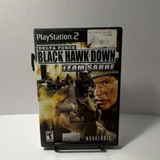 Delta Force Black Hawk Down Team Sabre PlayStation 2 Complete CIB TESTED picture