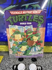 1990 Teenage Mutant Ninja Turtles TMNT World Tour IBM PC Authentic NEW SEALED picture