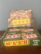 1982 Donruss M*A*S*H Bubble Gum Cards Wax Box 36 Packs picture