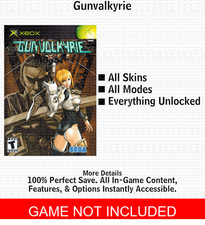 Gunvalkyrie XBOX USB Save 100% Unlocked picture