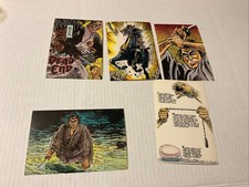 Lone Wolf and Cub -Lot of 5 Postcards (Open Pack)-1988 picture