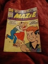 Mazie and her Boyfriends 28 Aug 1958 Harvey Comics SCARCE FINAL ISSUE silver age picture