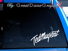Ted Nugent - Vinyl Decal Sticker -Color Choice -HIGH QUALITY picture