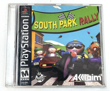 Authentic PlayStation 1- South Park Rally- Rated M for Mature- Tested & Works picture