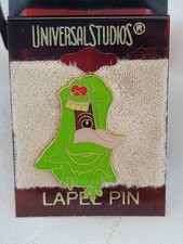 vintage ghostbusters Slimer Universal Studios Nos Rare Lapel Pin picture