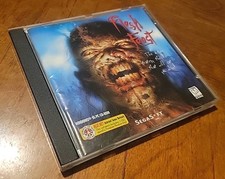 FLESH FEAST VINTAGE ZOMBIE PC CD ROM GAME SEGASOFT 1997 WINDOWS 95 RARE picture