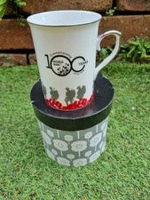 WW1 Centenary Mug Commemorating 100 Years Since Start of WW1 In Box Poppy style  picture