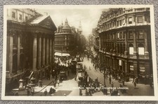 RPPC London Mansion House And Cheapside Antique Postcard Original picture